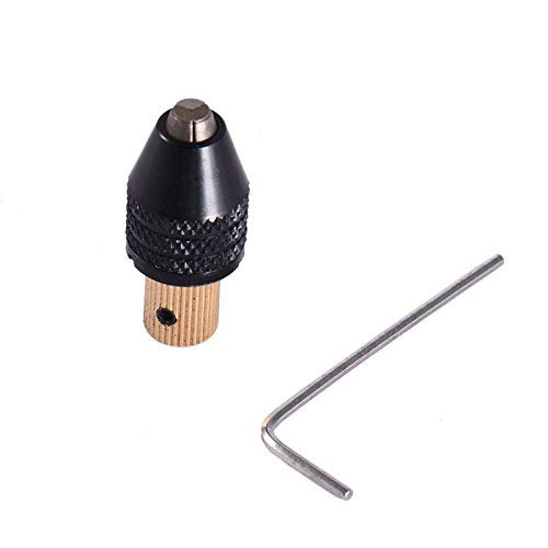 Mini-Elektromotor Schaft Spannbohrfutter Bohrfutter Spannzange Set 0,3–3,2 mm von Circe-eu