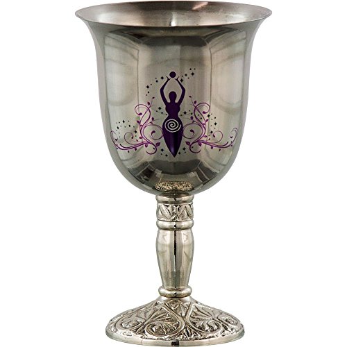 Chalice Stainless Steel W/print Moon Goddess by Ritual Magick Chalice Stainless Steel W/print Moon Goddess by Ritual Magick von CircuitOffice