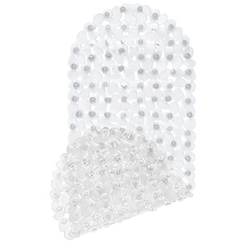Circul Badewanneneinlage 99 x 39 cm transparent Kieselsteinoptik, Neue Saugnoppen bessere Antirutschfunktion von Circul