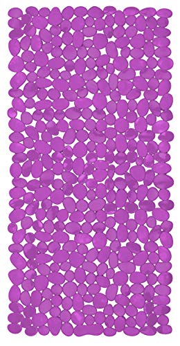 Circul Badewannenmatte 70 x 35 cm Beere Steinoptik modern von Circul