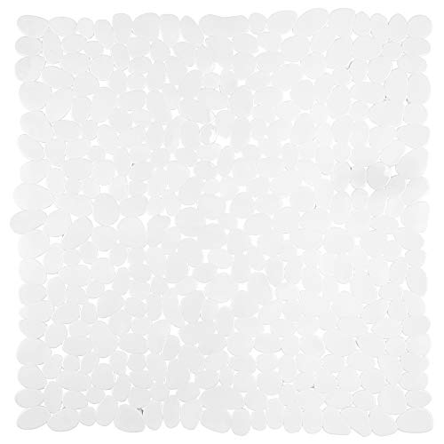 Circul Duschmatte 53 x 53 cm weiß Steinoptik von Circul