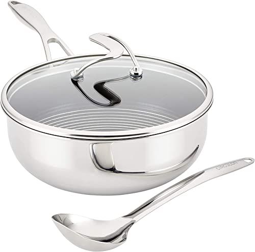 Circulon Clad Stainless Steel Chef Pan and Utensil Set with Hybrid SteelShield and Nonstick Technology Circulon Clad Stainless Steel Chef Pan and Utensil Set with Hybrid SteelShield and Nonstick Technology von Circulon