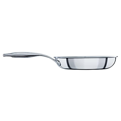 Circulon SteelShield Edelstahl Pfanne Induktion - Bratpfanne 22 cm- Spülmaschinenfest Pfannen mit Genietete Stay-Cool-Griffe Circulon SteelShield Edelstahl Pfanne Induktion - Bratpfanne 22 cm- Spülmaschinenfest Pfannen mit Genietete Stay-Cool-Griffe von Circulon