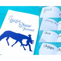 Das Horse Show Journal - Pferdesport Logbuch Points Tracker Trainingstagebuch Und Für Tore Geschenk von CircusUnicorn