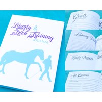 Liberty & Trick Training Journal - Horse Log | Reitertagebuch Natural Horsemanship Notizbuch Pferde Notizen von CircusUnicorn