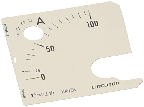 circutor SEC – Amperemeter SEC 72 FA 100/5 A Switch (AC) 2 polig von Circutor