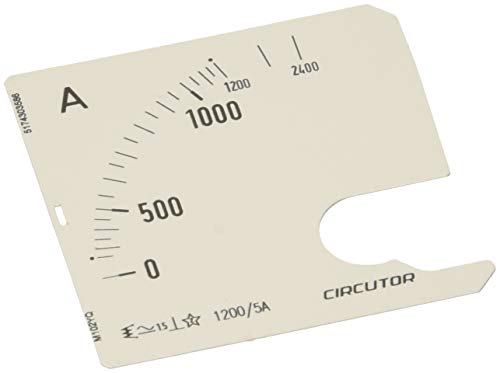 circutor SEC – Maßstab Amperemeter SEC 72 1200/5 AC von Circutor