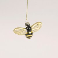 Goldene Biene Weihnachtsbaum Dekoration - Festtage Winter Insekten Bienen Gartenarbeit Natur Erde Pflanzen Wachsen Eco Nachhaltig Goldene Biene Weihnachtsbaum Dekoration - Festtage Winter Insekten Bienen Gartenarbeit Natur Erde Pflanzen Wachsen Eco Nachhaltig von CirencesterChristmas