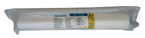 Abdeckfolie HDPE 2 x 50 m Rolle 7 my = 100 qm von Ciret