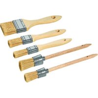C CIRET Pinsel-Set, 5-teilig Kunstborste, Holzsti. FSC von Ciret