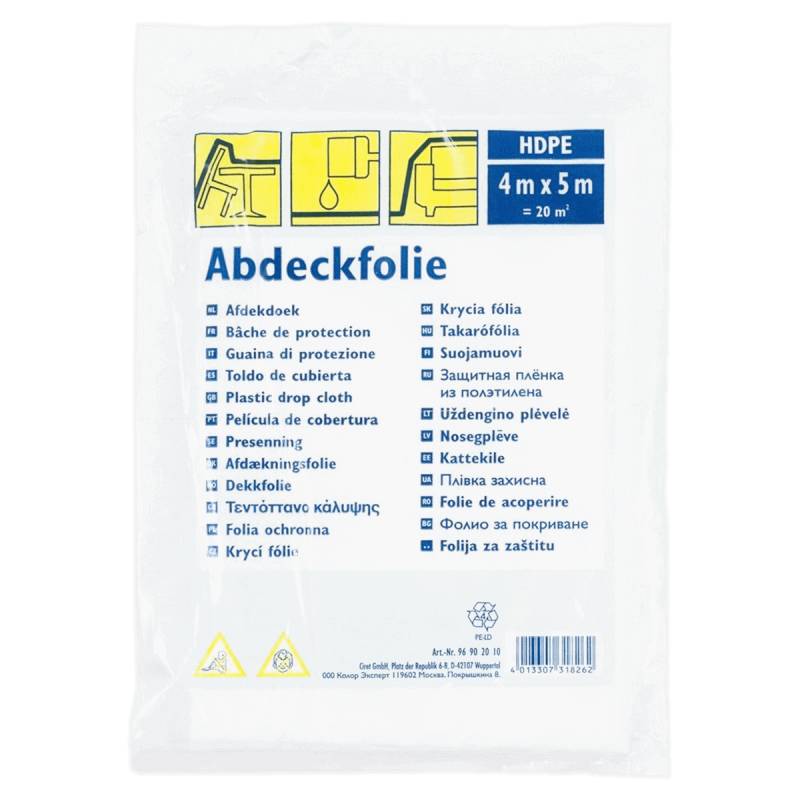 Ciret Abdeckfolie Abdeckplane HDPE von Ciret