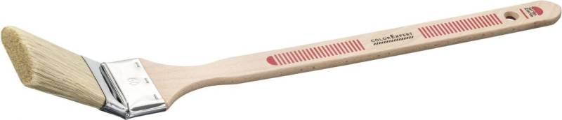 Color Expert Eckenpinsel helle Borste 60 mm 1. Stärke, GripZone von Color Expert