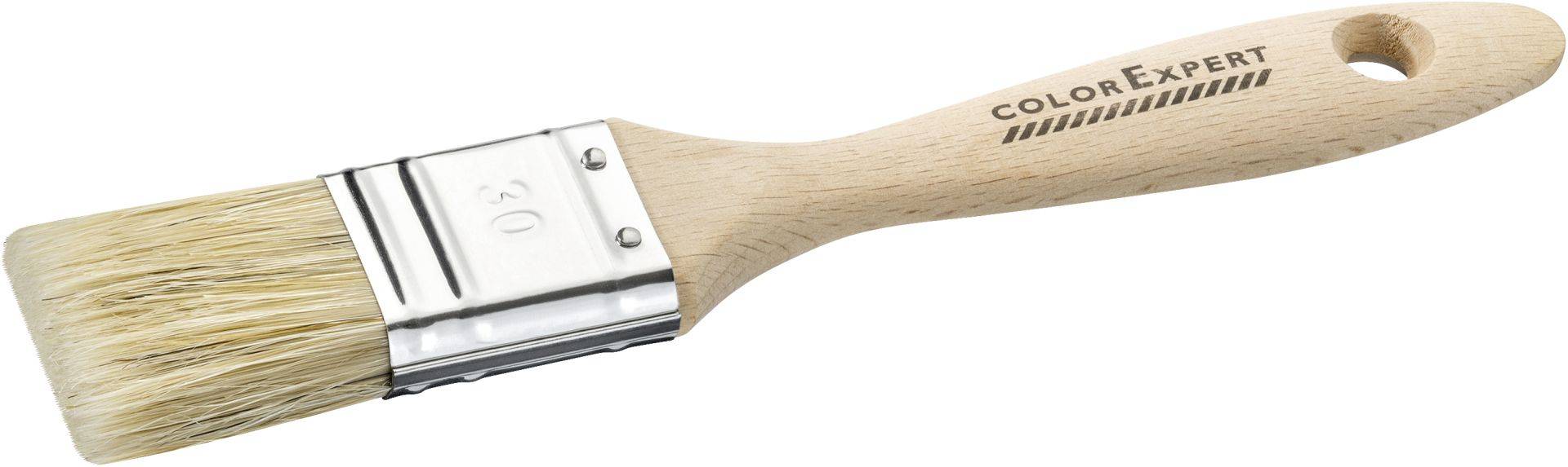 Color Expert Flachpinsel 30 mm helle Borsten von Color Expert