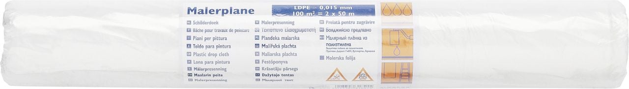Color Expert Malerplane LDPE 15 my 2 x 50 m 100 m², transparent Color Expert Malerplane LDPE 15 my 2 x 50 m 100 m², transparent von Color Expert