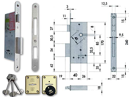 CISA 57210-50-0 Schloss D/MAPPE INFIL CISA 57210-50-0 Schloss D/MAPPE INFIL von Cisa