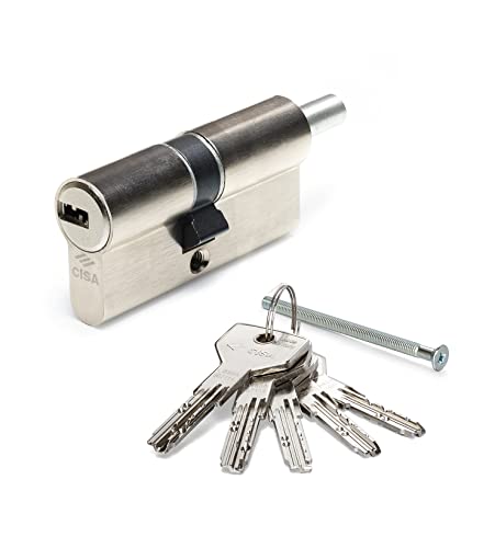 Cisa 1.0e302.18.0.1200.c5 – Zylinder ASIX Türknauf 40 x 40 vernickelt Cisa 1.0e302.18.0.1200.c5 – Zylinder ASIX Türknauf 40 x 40 vernickelt von Cisa