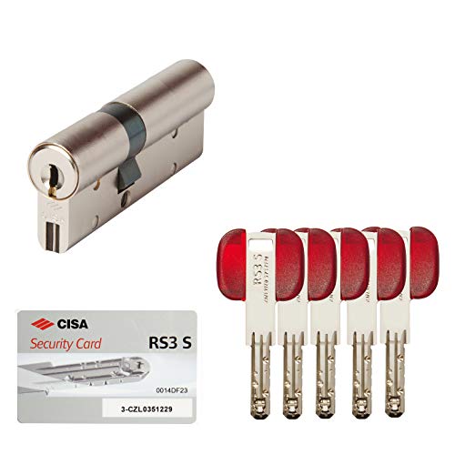 Cisa 1.0l3s1.21.0.12cl. C5 – Zylinder RS3 Sicure Kupplung 40 x 50 vernickelt Cisa 1.0l3s1.21.0.12cl. C5 – Zylinder RS3 Sicure Kupplung 40 x 50 vernickelt von Cisa