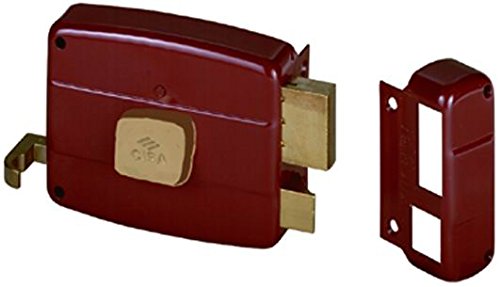 Cisa 50111 Zylinderschloss/Kastenschloss, für Holztüren, Eingang rechts, 70 mm von Cisa