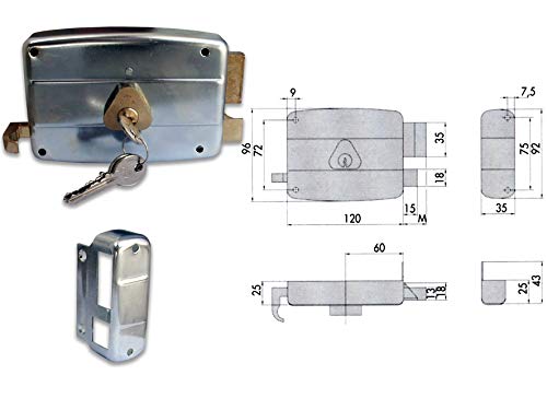 Cisa 5694 50421-70-2 Schloss, Zylinder Fixed SX von Cisa