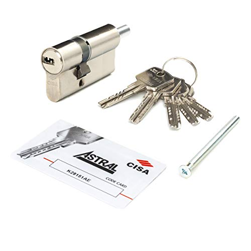 Cisa Astral 1.0 a312.17.0.1200.c5 – Zylinder Türknauf 30 x 50 vernickelt Cisa Astral 1.0 a312.17.0.1200.c5 – Zylinder Türknauf 30 x 50 vernickelt von Cisa