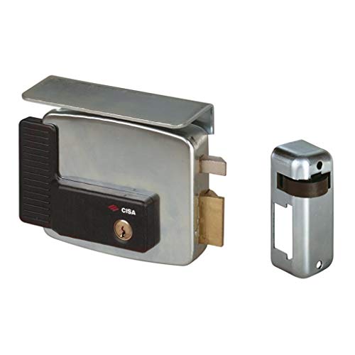Cisa Elektronisches Schloss, 12 V, verzinkt, grau, 11721-60-2 SERR EL APPL CIL FIS SX, 12V Cisa Elektronisches Schloss, 12 V, verzinkt, grau, 11721-60-2 SERR EL APPL CIL FIS SX, 12V von Cisa