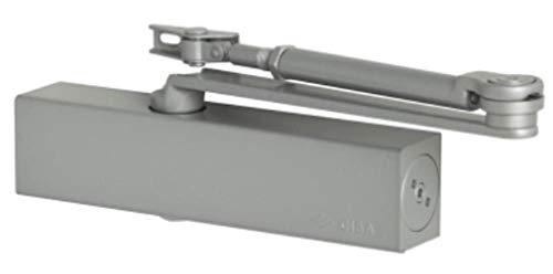 Cisa Türschließer New Professional-plus f. verstellbar 2. 6 mit Halterung aus grauem Aluminium von Cisa