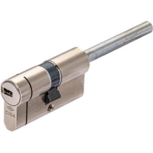 CISA - Europäischer Zylinder Astral Tekno PRO 10M3T70701200C5 für gepanzerte Türen - Eurozylinder 30/30 mit 5 geschützten Doppelschlüsseln - Anti-Bumping Anti-Reißfest - Vorrichtung für Knauf von Cisa
