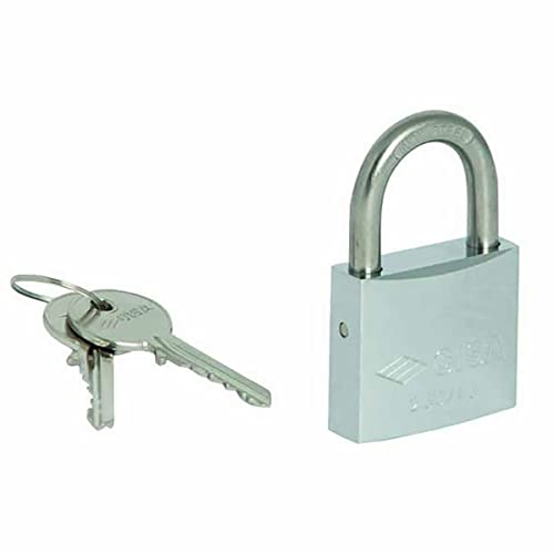 Vorhängeschloss CISA chrom 26020 Bogen Edelstahl mm. 30 von Cisa