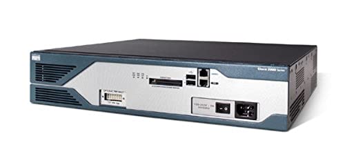 Cisco 2851 - Kabelrouter (Gigabit Ethernet, 10/100/1000Base-T(X), 10,100,1000 Mbit/s, 128-bit AES,192-bit AES,256-bit AES,3DES,des, Cisco IOS, 64 MB) von Cisco