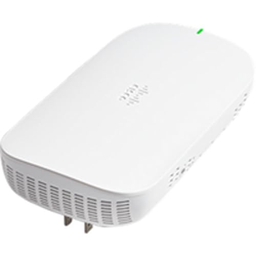 Cisco Business 151AXM Wi-Fi 6 2x2 Mesh-Extender – Wandsteckdose, 3 Jahre Hardwareschutz (CBW151AXM-B-NA) | Erfordert Cisco Business 150AX Access Points von CISCO