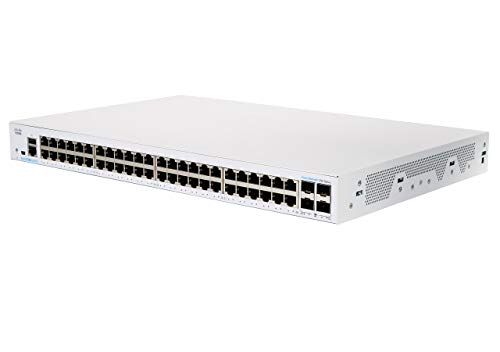 Cisco Business CBS250-48T-4G Smart Switch | 48 GE-Ports | 4 x 1G-SFP | Begrenzter Lebenszeitschutz (CBS250-48T-4G) von Cisco
