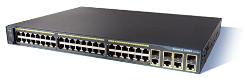 Cisco Catalyst 2960-48 Switch 44x 10/100/1000BaseT RJ-45 4X T/SFP LAN Base Image von Cisco Systems