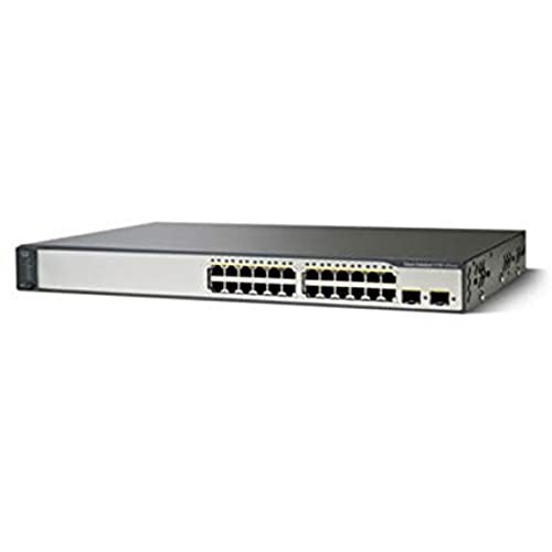 Cisco Catalyst 3750V2 10/100 POE Switch (24 Anschlüsse) von CISCO