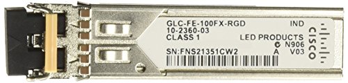 Cisco GLC-FE-100FX-RGD= Transceiver (100Base-FX, SFP, 1310 nm) von Cisco Systems