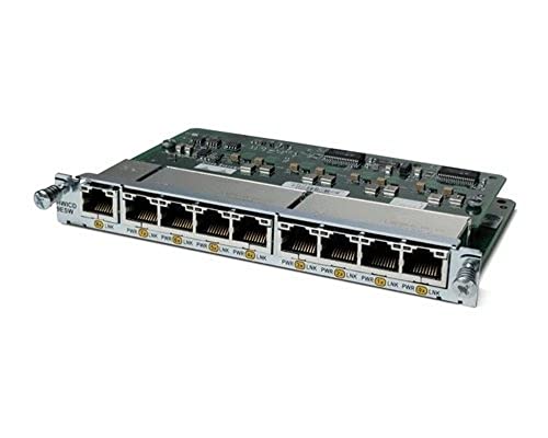 Cisco Systems HWIC-D-9ESW-POE= Switchmodul WAN 9 x 10 / 100BT mit PoE (Ersatzteil) von Cisco