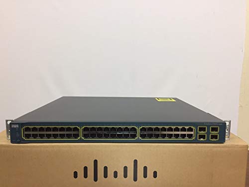 Cisco WS-C3560G-48TS-S Catalyst 3560 Gigabit Ethernet Switch (zertifiziert generalüberholt) von Cisco