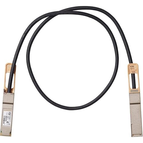 CISCO 100GBASE-CR4 Passive Copper Cable - QSFP Direktanschlusskabel für QSFP - 1 m - Twinaxial - passiv - für P/N: EPA-QSFP-1X100GE=, N9K-C93180YC-EX-24, NCS-55A1-24H-TRK, NCS-55A1-36H-SE-B von Cisco