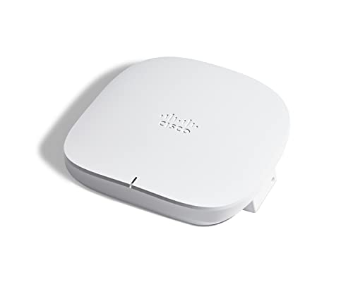 Cisco Business CBW150AX WLAN 6 2x2 Access Point - 1 GbE-Anschluss | Deckenmontage | PoE-Injektor Enthalten | 3 Jahre Hardware-Schutz (CBW150AX-E-EU) von Cisco