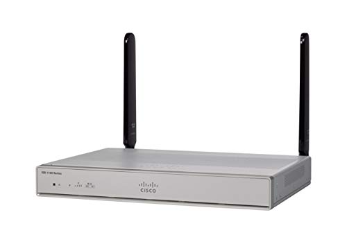 Cisco C1111-8PLTEEA Integrated Services Router 1100 mit 8 Gigabit Ethernet (GbE)-Dual-Ports, GE SFP Router mit LTE Advanced (CAT6), SMS/GPS, 1 Jahr eingeschränkte Hardwaregarantie (C1111-8PLTEEA) von Cisco