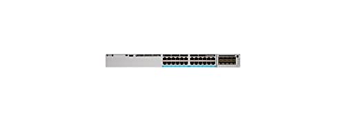 Cisco Catalyst 9300L - Network Essentials - Switch - C3-24 x 10/100/1000 + 4 x SFP+ 10 GB (Rackverbindung) - Rackmontage von Cisco