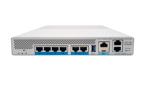 Cisco Catalyst 9800-L Wireless Controller – Netzwerk-Management-Gerät – 10 GigE, 802.11ac Wave 2, 802.11ac Wave 1 – WLAN – 1U – einbaubar Cisco Catalyst 9800-L Wireless Controller – Netzwerk-Management-Gerät – 10 GigE, 802.11ac Wave 2, 802.11ac Wave 1 – WLAN – 1U – einbaubar von Cisco
