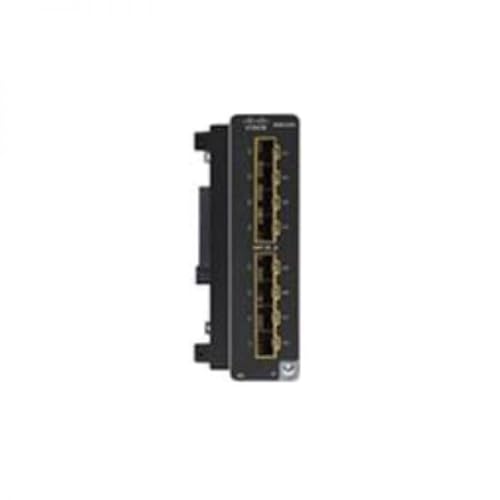 Cisco Catalyst IE3300 Rugged Series Erweiterungsmodul – SFP (mini-GBIC) x 8 – für Catalyst IE3300 Rugged Series von Cisco