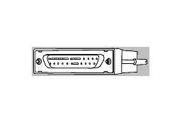 Cisco DB25 to RJ45 Modem Adaptor von Cisco Systems