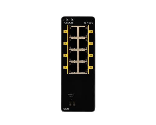Cisco IE-1000 GUI Based L2 Switch 8FE Copper von Cisco