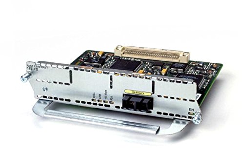 Cisco Module 1 x F + ENet 2SL VIC RJ45 Internal 0.1 Gbit/s Netzwerk Switch Component – Netzwerk Switch Components (0.1 Gbit/s, Any Network Protocol supprted by Main 2600, 3600 and 3700, 5,5e) von Cisco