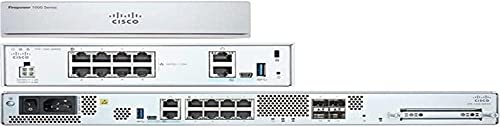 Cisco Secure Firewall: Firepower 1150 Security Appliance, ASA Software, 8 GbE Ports, 2 SFP Ports, 2 SFP+ Ports, bis zu 7,5 Gbit/s Durchsatz, 90 Tage Garantie mit beschränkter Haftung (FPR1150-ASA-K9) von Cisco