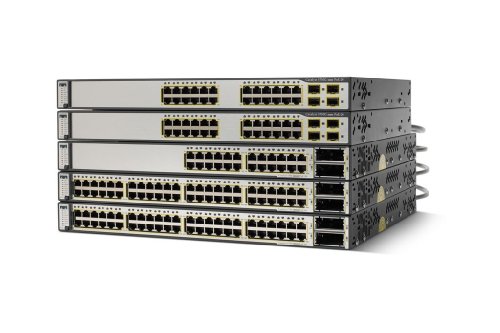 Cisco Systems Catalyst 3750-48TS EMI Switch Fast 48 x RJ45 10/100 + 4 x MiniGBIC 19 von Cisco