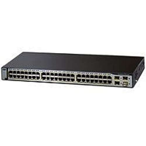 Cisco Systems Catalyst 3750-48TS SMI Switch Fast 48 x RJ45 10/100 + 4 x MiniGBIC 19 von Cisco Systems