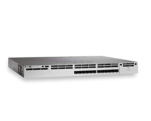 Cisco Systems Catalyst WS-C3850-12XS-S Netzwerk-Switch Managed Schwarz, Grau von Cisco