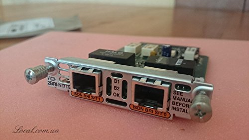 Cisco VIC-2BRI-NT/TE Karte für Sprach-Interface (2 Anschlüsse) von Cisco Systems GmbH
